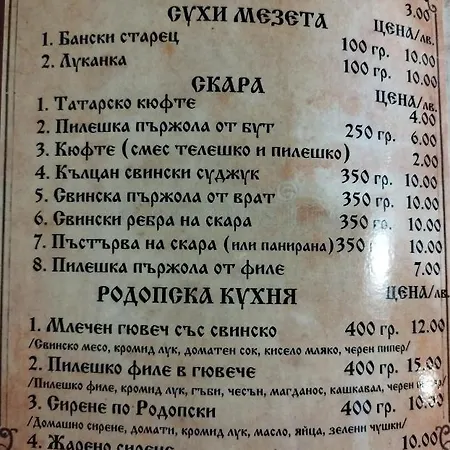 ゲストハウス семеен скендерова къща レシテン