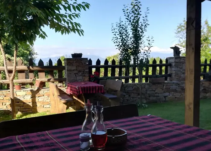 Семеен Хотел Скендерова Къща ゲストハウス レシテン